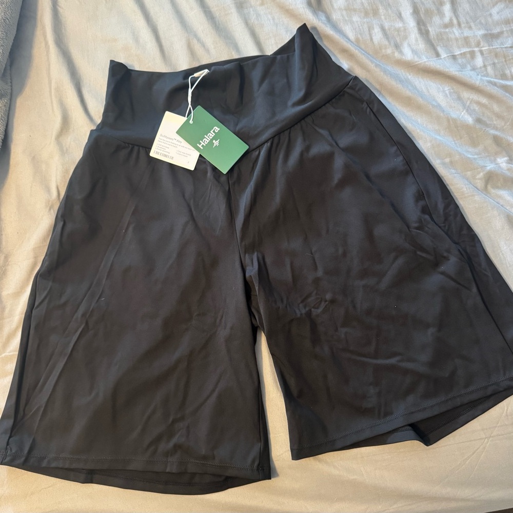 HALARA Women's Athletic Bermuda Shorts 2 pair (large) NWT